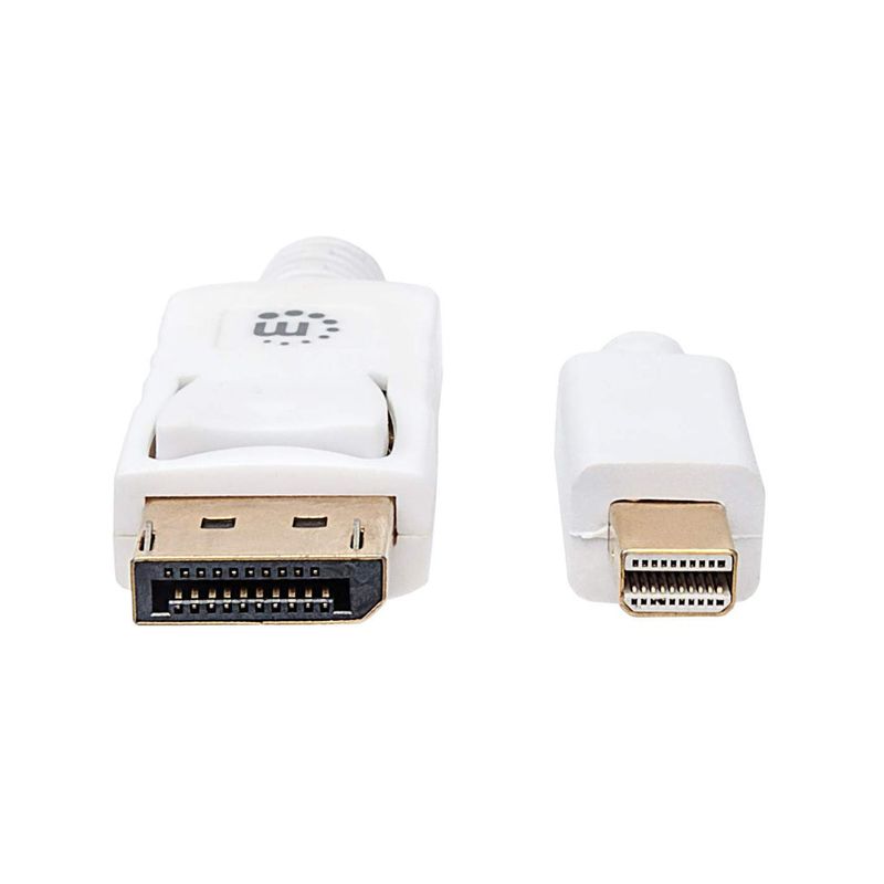 Manhattan-324748-cavo-DisplayPort-2-m-Mini-DisplayPort-Bianco