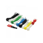 LogiLink KAB0019 fascetta Nylon Nero, Blu, Verde, Rosso, Bianco