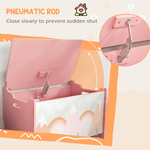 ZONEKIZ-Baule-Portagiochi-per-Bambini-con-Coperchio-e-Cerniera-di-Sicurezza-in-MDF-60x37x39cm-Rosa