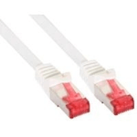 InLine Cavo patch Lan, S/FTP (PiMf), Cat.6, 250 MHz, PVC, CU, bianco, 2m