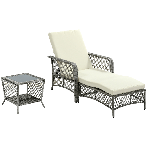 Outsunny-Mobili-da-Giardino-Set-in-Rattan-con-Sdraio-da-Giardino-Regolabile-e-Tavolino-a-2-Livelli