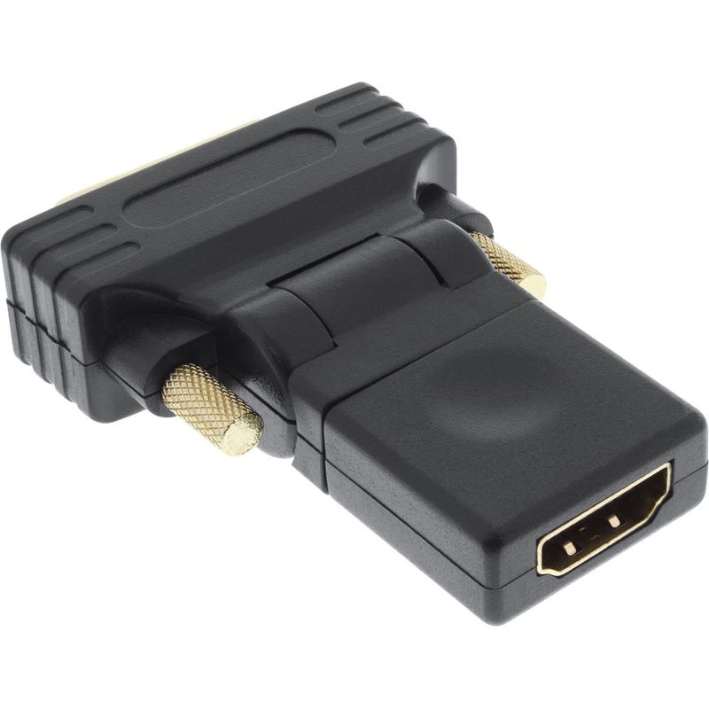 Adattatore-HDMI-DVI---presa-HDMI-su-spina-DVI---angolo-flessibile---4K2K