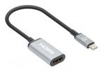 Manhattan-153706-cavo-e-adattatore-video-015-m-USB-tipo-C-HDMI-Nero-Argento