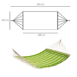 Outsunny-Hammock-Amaca-da-Giardino-Doppia-per-2-Persone-Dondolo-Sospeso-da-Campeggio-in-Cotone-e-Poliestere-con-Cuscino-188x140cm