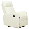 HOMCOM-Poltrona-Relax-Reclinabile-170°-con-Poggiapiedi-Regolabile-Ergonomica-in-Similpelle-65-×-92-×-100cm-Crema