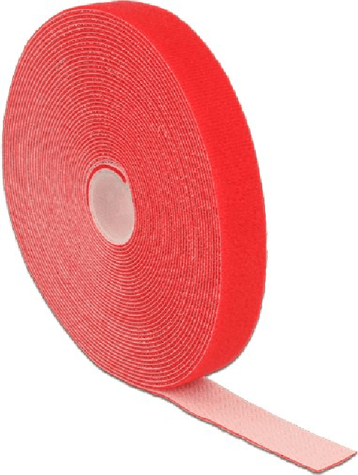 Delock-Nastro-in-velcro-su-rotolo-L-10-m-x-L-20-mm-rosso