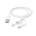 Hama-3-in-1-Multi-Charging-Cable---USB-A-to-USB-C-Micro-USB-Lightning-Quick-Charge-1-Metre-White