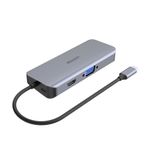 UNITEK-D1026B---USB-3.2-Gen-1--3.1-Gen-1--Type-C---Grau---MicroSD--TransFlash----SD---HDMI---RJ-45---USB-3.2-Gen-1--3.1-