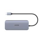 UNITEK-D1026B---USB-3.2-Gen-1--3.1-Gen-1--Type-C---Grau---MicroSD--TransFlash----SD---HDMI---RJ-45---USB-3.2-Gen-1--3.1-