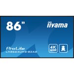 Iiyama LH8664UHS-B2AG visualizzatore di messaggi Pannello piatto per segnaletica digitale 2,18 m (86") Wi