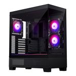 Phanteks XT View Tower Nero (Phanteks XT View ATX Case Tempered Glass Windows - Black)