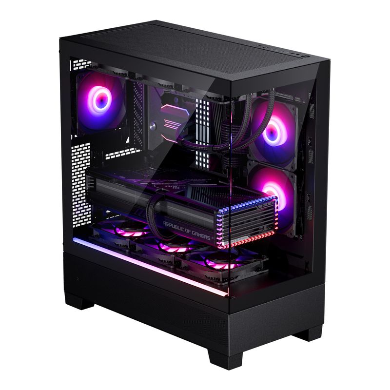 Phanteks-XT-View-Tower-Nero--Phanteks-XT-View-ATX-Case-Tempered-Glass-Windows---Black-