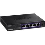 Trendnet TEG-S350 switch di rete Non gestito Gigabit Ethernet (10/100/1000) Nero