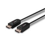 Lindy 38521 cavo DisplayPort 10 m Nero (15M FIBRE OPTIC HYBRID DP 2.0 UHBR1)