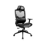 Sandberg 640-95 sedia per videogioco Sedia per gaming universale Seduta in rete Nero (ErgoFusion Gaming Chair - Warranty