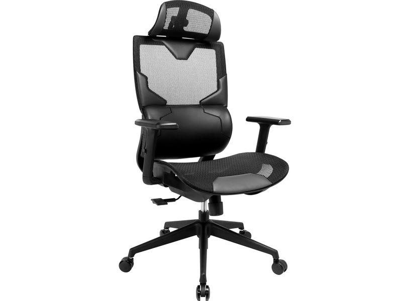 Sandberg-640-95-sedia-per-videogioco-Sedia-per-gaming-universale-Seduta-in-rete-Nero--ErgoFusion-Gaming-Chair---Warranty