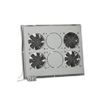 RAC-CH-X04-X3--mit-4x-aktive-Lfter--220V-60W--Thermostat--fr-Dach-oder-Boden--140m-h--Lichtgrau-RAL7035