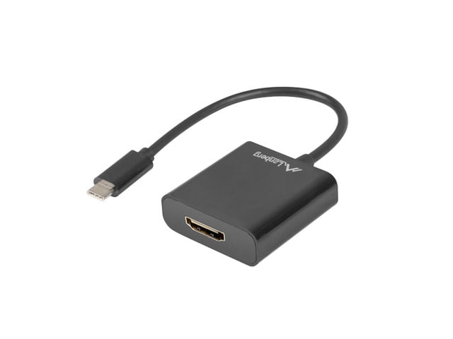 Adattatore-USB-C-con-VGA-Lanberg-AD-UC-HD-01-Nero