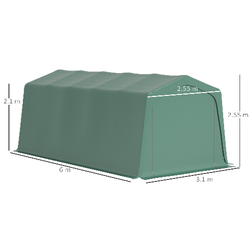 Outsunny-Tendone-da-Giardino-per-Auto-con-Ingresso-a-Cerniera-e-Picchetti-600x255-310x255cm-Verde