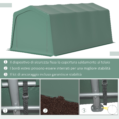 Outsunny-Tendone-da-Giardino-per-Auto-con-Ingresso-a-Cerniera-e-Picchetti-600x255-310x255cm-Verde