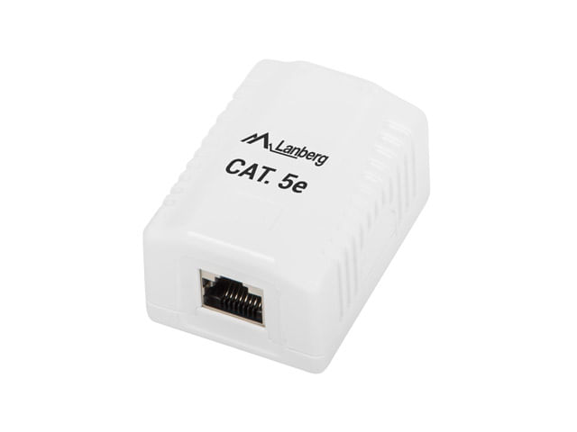 Lanberg-OS5-0001-W-Netzwerkanschlussdose-Cat5e-Weiß--OS5-0001-W-