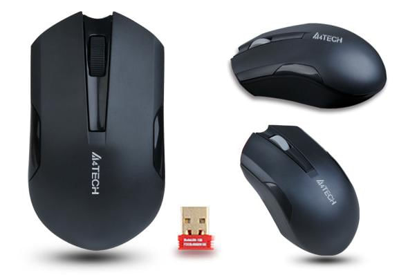 Mouse-senza-fili-A4-Tech-G3-200N-Nero