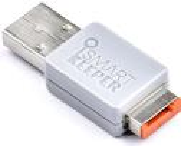 Chiavetta-USB-con-serratura-SMARTKEEPER-ESSENTIAL-Arancione