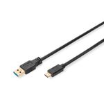 Digitus Cavo di collegamento Type-C USB Gen2 Type-C su A (USB TYPE-C CONNECTION CABLE - GEN2 TYPE-C TO A)