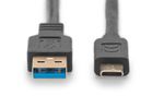 Digitus-Cavo-di-collegamento-Type-C-USB-Gen2-Type-C-su-A--USB-TYPE-C-CONNECTION-CABLE---GEN2-TYPE-C-TO-A-