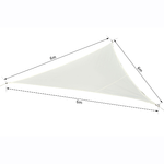 Outsunny-Vele-telo-parasole-triangolare-vele-ombreggianti-per-giardinocasabalconefesta-e-all-aperto-crema-6x6x6m