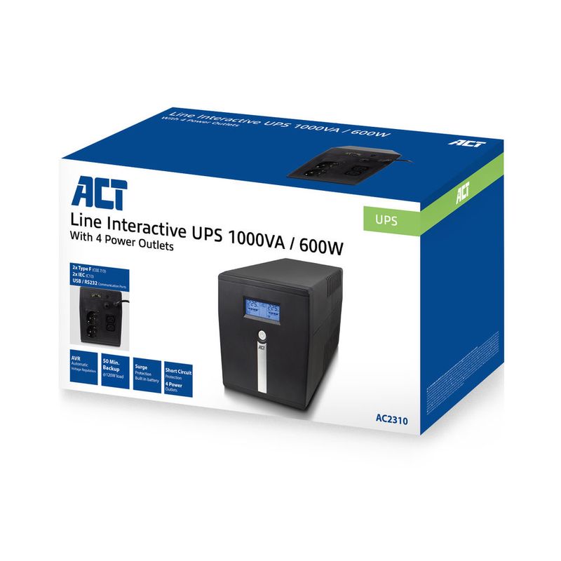 UPS-ACT-AC2310-Line-interactive-1-kVA-600-W-4-uscita-i--CA