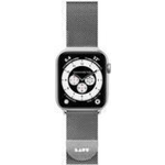 LAUT Cinturino per Apple Watch LAUT con passante in acciaio 42/44/45 mm - argento