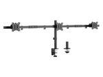 Equip-650158-17-32-Articulating-Triple-Monitor-Desk-Mount-Bracket-2Years-warranty