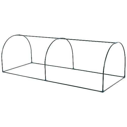 Outsunny-Oustunny-Serra-da-Giardino-con-Porte-Anteriori-a-Cerniera-in-Acciaio-e-PVC-250x100x80-cm