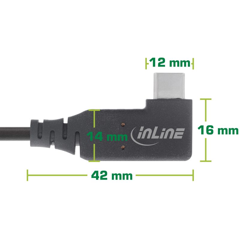 Cavo-USB4---USB-C-angolato-su-un-lato---PD-240W-8K60Hz---TPE-nero---15m