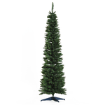 HOMCOM Albero di Natale Artificiale 180cm con 390 Rami Folti, Verde