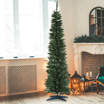 HOMCOM-Albero-di-Natale-Artificiale-180cm-con-390-Rami-Folti-Verde