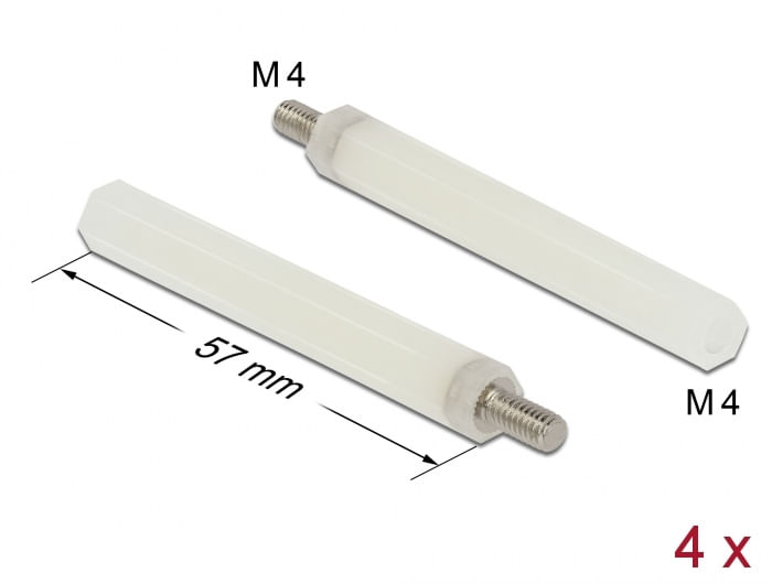 Distanziatori-Delock-M4-x-M4-esagonali-interno-esterno-57-mm-naturali-4-pezzi