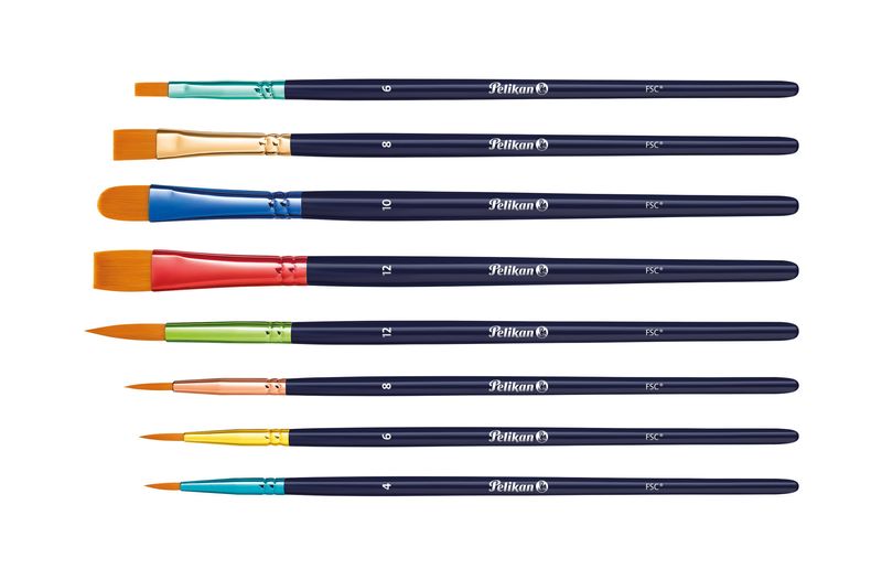 Set-pennelli-Pelikan-8-pezzi