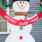 HOMCOM-Pupazzo-di-Neve-Gonfiabile-Gigante-da-Esterno-Impermeabile-con-Luci-a-LED