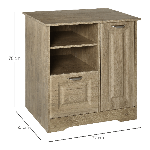 HOMCOM-Mobile-Multiuso-con-Cassetto-Schedario-Armadietto-e-Mensole-Cassettiera-Arredamento-Ufficio-Casa-Studio-72x55x76cm