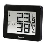 Hama TH-130 Thermo/Hygrometer - Thermometer Hygrometer Comfort Indicator Black