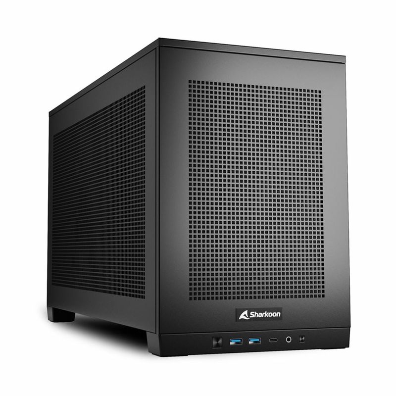 Sharkoon-REBEL-C20-ITX-computer-case-Nero