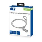 ACT AC9015 cavo di sicurezza Argento 1,5 m