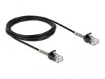 Delock---Cavo-di-rete---Da-RJ-45--M--a-RJ-45--M----30-m---UTP---CAT-6a---sagomato-senza-gancio---nero--87020-