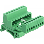 DeLOCK - Netzanschlussadapter-Kit - grün (66081)