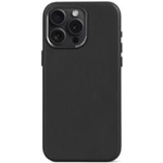 Decoded Cover posteriore in pelle decodificata per iPhone 15 Pro Max nera