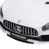 HOMCOM-Macchinina-per-Bambini-Elettrica-12V-con-Licenza-Mercedes-AMG-GTR-Velocita-3-5km-h-Telecomando-Luci-e-Suoni-Bianca
