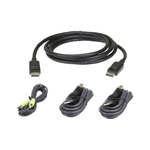 ATEN Kit cavo KVM di sicurezza USB DisplayPort da 3 M