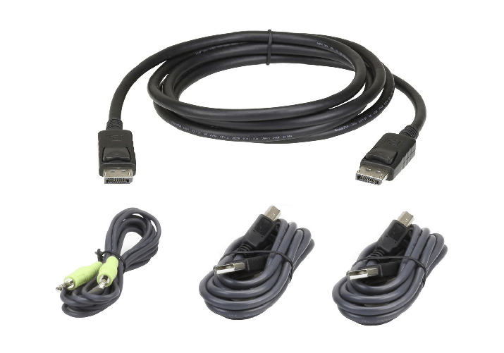 ATEN-Kit-cavo-KVM-di-sicurezza-USB-DisplayPort-da-3-M